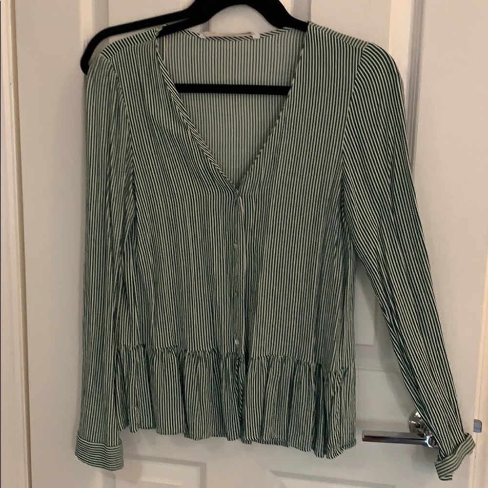 Striped float shirt